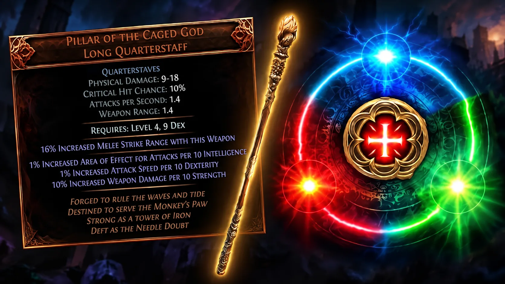 Pillar of the Caged God – The best leveling setup for all classes in POE 2