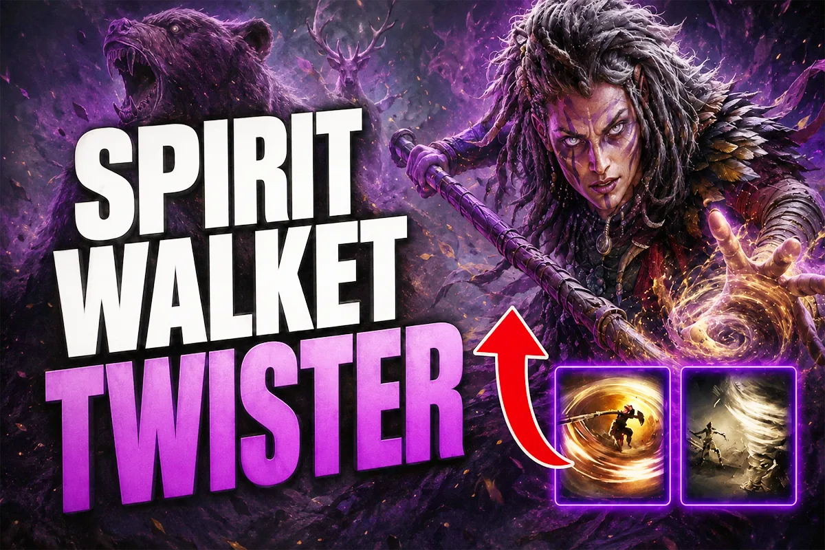 Buy Twister Spirit Walker Build - Runes of Aldur Softcore POE 2 0.5
