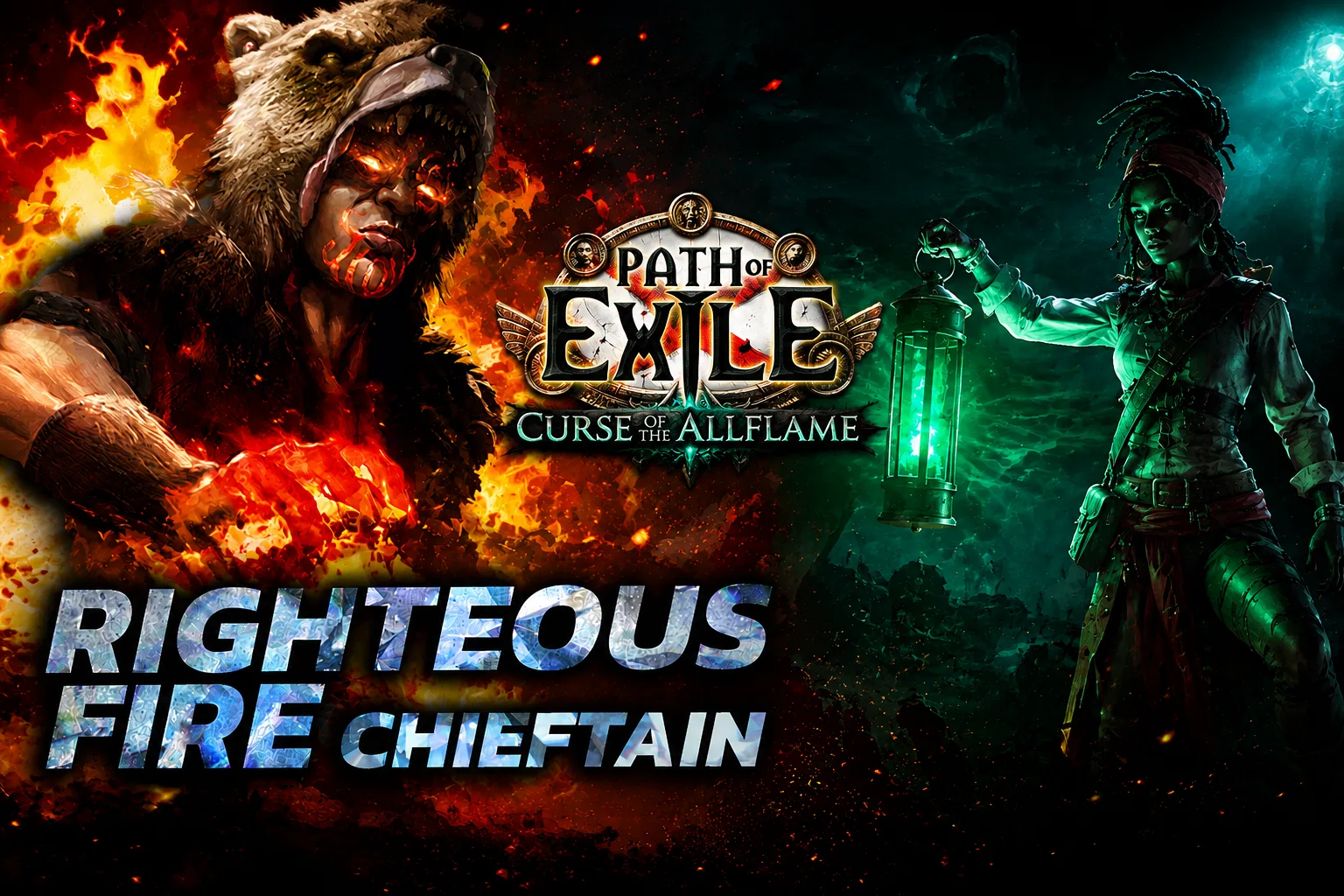 CWS Righteous Fire Chieftain Build - Path of Exile Softcore