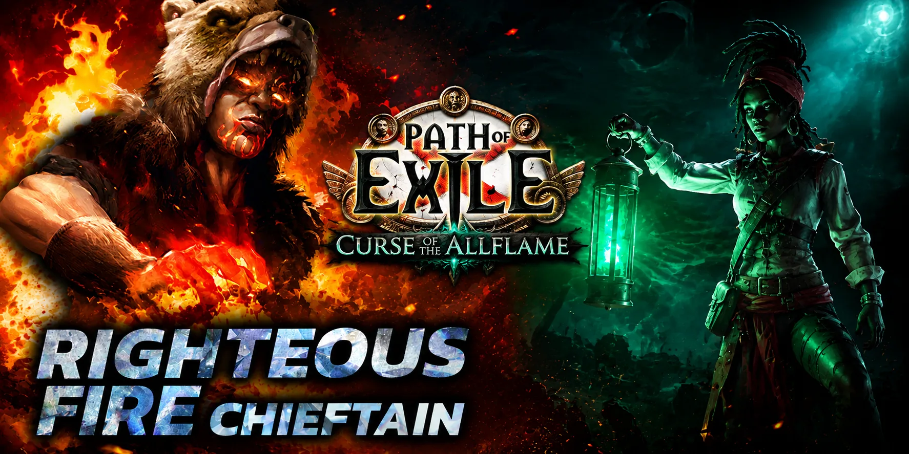 CWS Righteous Fire Chieftain Build - Path of Exile 1