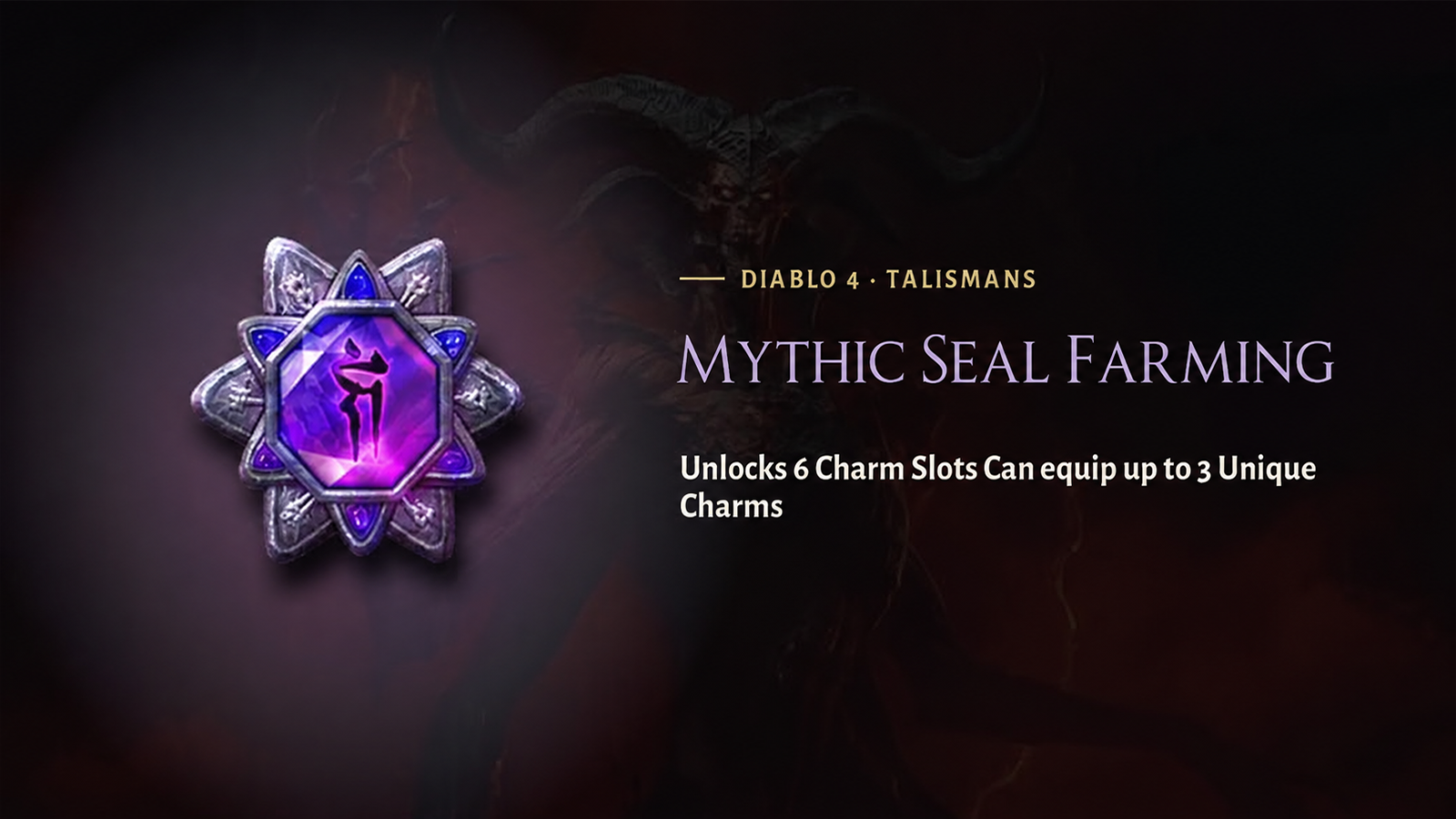 Mythic Unique Horadric Seal - Diablo 4 1