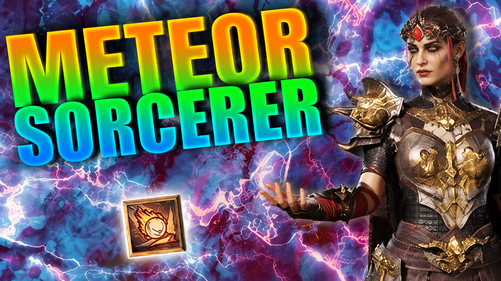 Meteor Sorceress S-Tier Build Torment 12+ Build - Diablo 4 1