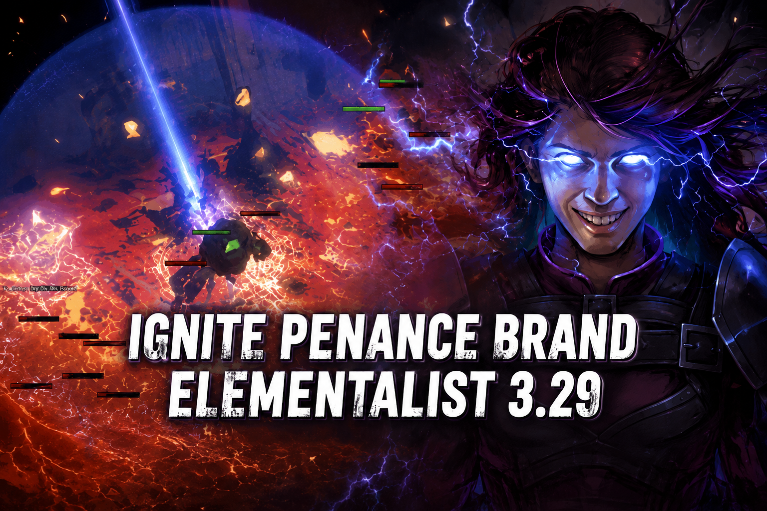 Ignite Penance Brand Herald Stacker Build - Curse of the Allflame Softcore POE 3.29