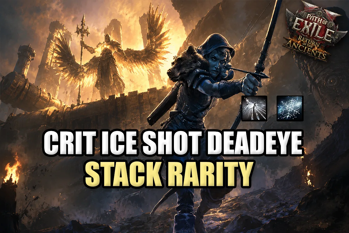 Crit Ice Shot Deadeye Build - POE 2 0.5 Softcore