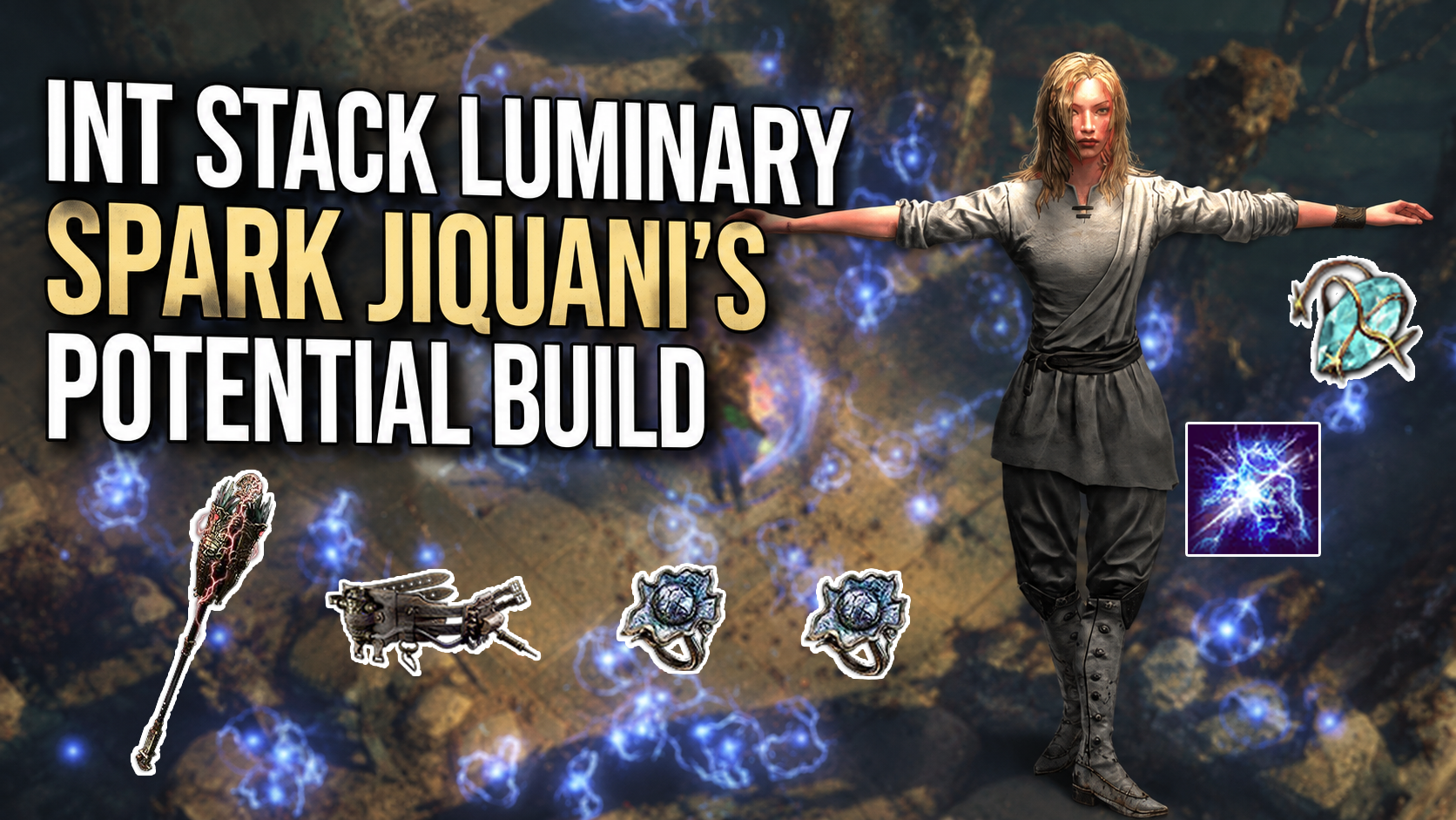 Int Stack Luminary Spark Jiquani's Potential Build - Path of Exile 1