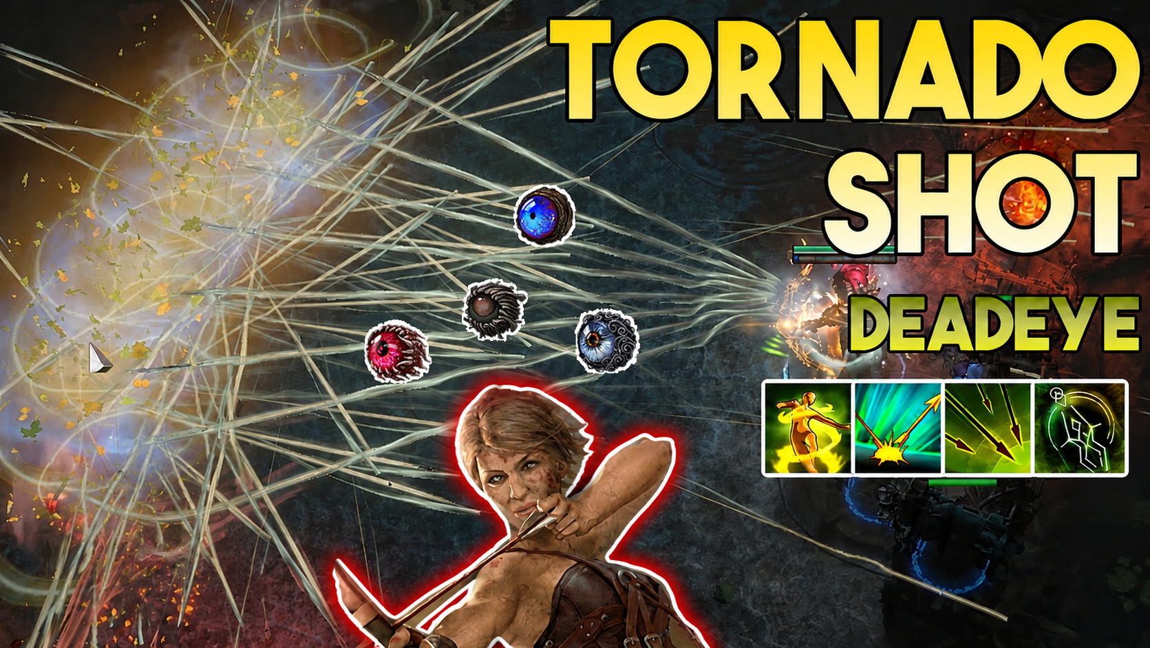 Abyss Jewels Stacking Tornado Shot Deadeye Build