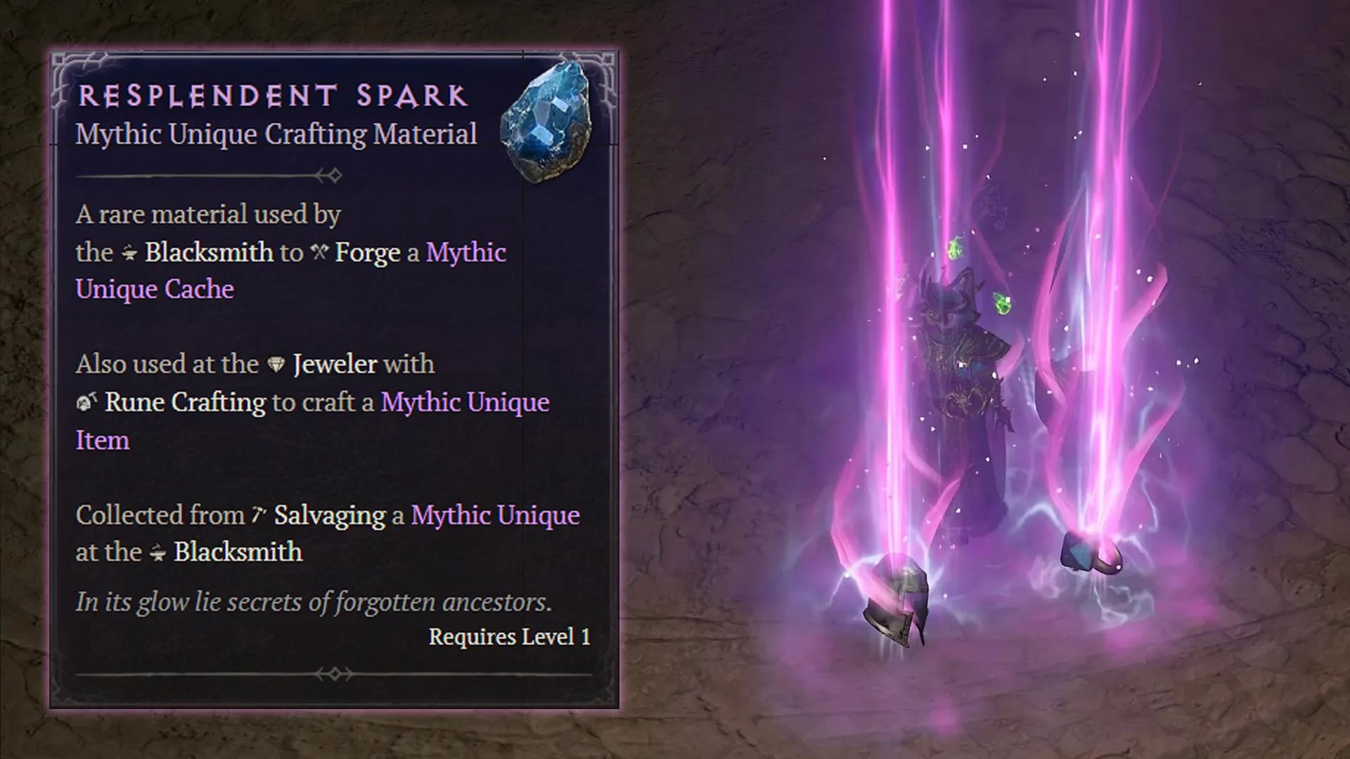 Season 15 Season of Hell's Legacy - 10 Resplendent Spark