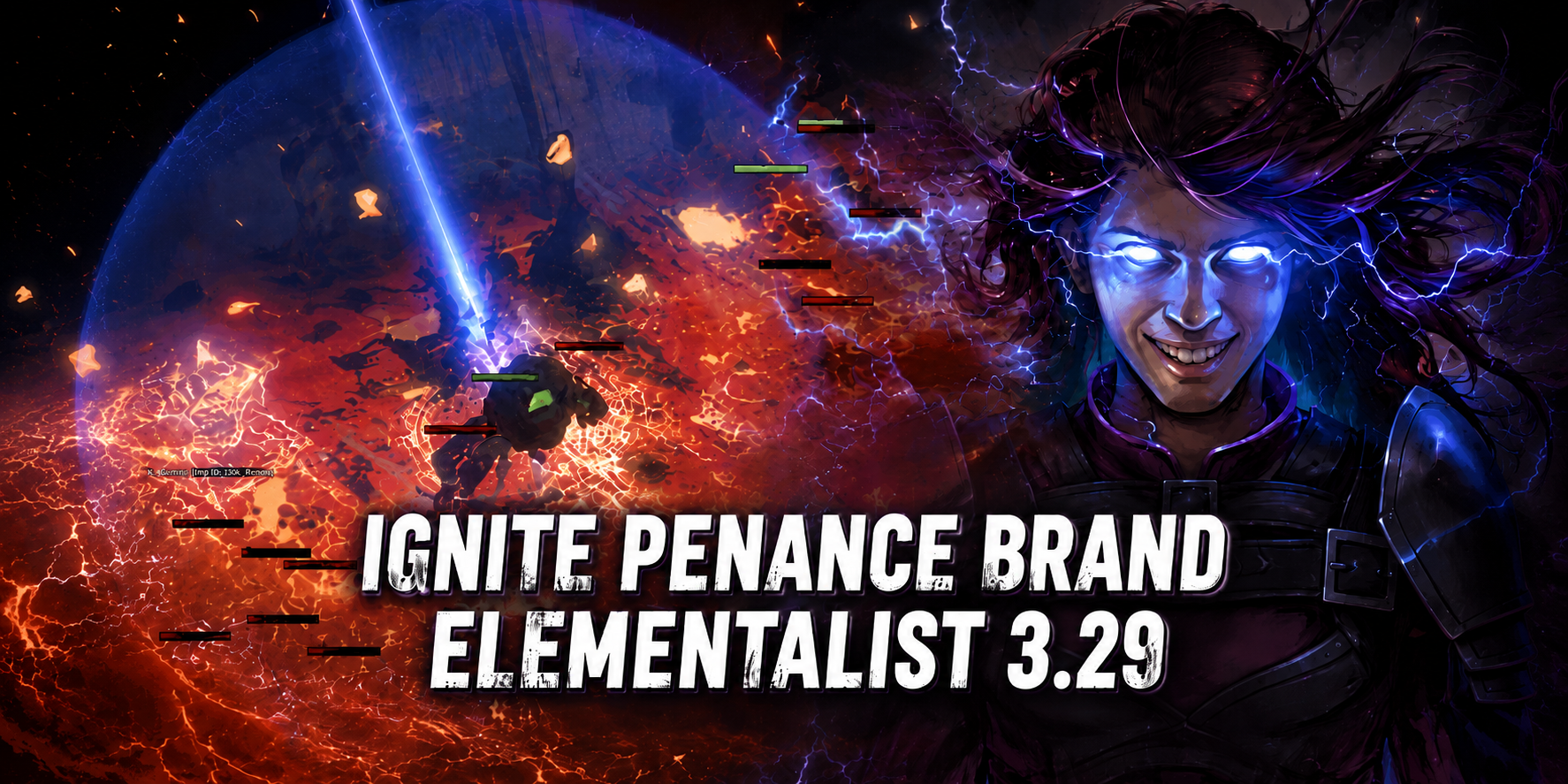POE 3.29 Ignite Penance Brand Herald Stacker Build - Curse of the Allflame Softcore 1