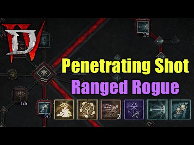 Penetrating Shot Rogue Torment 12 Build - Diablo 4 1
